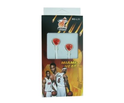 Наушники внутриканальные Miami Heat MD-L11