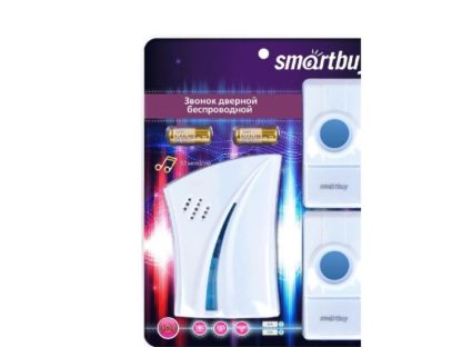 Дверной звонок беспроводной SmartBuy SBE-12-DP4-32
