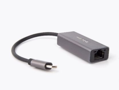 Конвертер Type C(шт.) =>LAN (=8P8C=RJ45)(гн.) (длина 15см) ( подключение устройств с разъемом Type C к маршрутизатору)