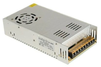 12V 33,3A 400W IP20 Блок питания импульсный. Металлический корпус.
