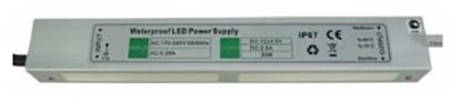 Блок питания 12V 1.25A 30W IP67 влагозащищенный Металлический корпус.