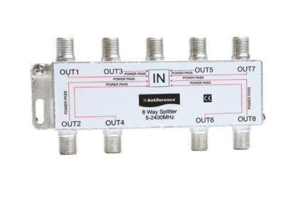 8-WAY SPLITTER Мультисвитч «СПУТНИК» Пассивный (5-2400MHz)