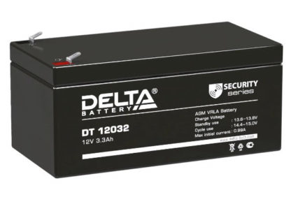 Аккумулятор Pb(свинцовый) 12V 3,3Aч 124x57x54mm