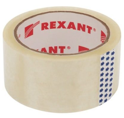 Скотч упаковочный 48мм x 66м. ,  50мкм,  прозрачный REXANT