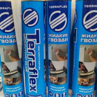Жидкие гвозди TERRAFLEX 470гр (серый,бежевый)