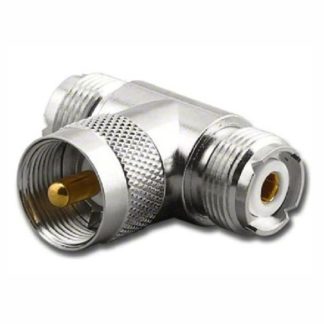 Переходник UHF - 2UHF (гнездо)