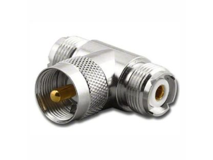 Переходник UHF - 2UHF (гнездо)