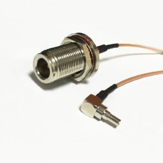 Пигтейл Переходник CRC9 (штекер)(2.8mm) - N (гнездо) (для соединения 3G и 4G модемов с антенной)