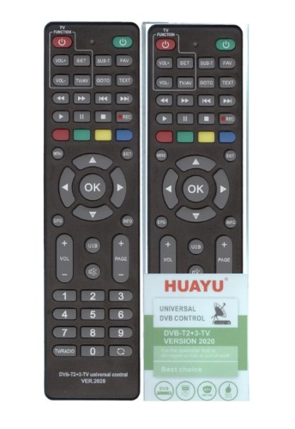 универсал для DVB-T2+3+TV приставок,обучаемый, версия 2020года  - корпус как KASKAD (похож на телевизионный MISTERY 2622L )
