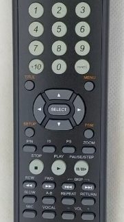 BBK RC-33 DVD box as orig.