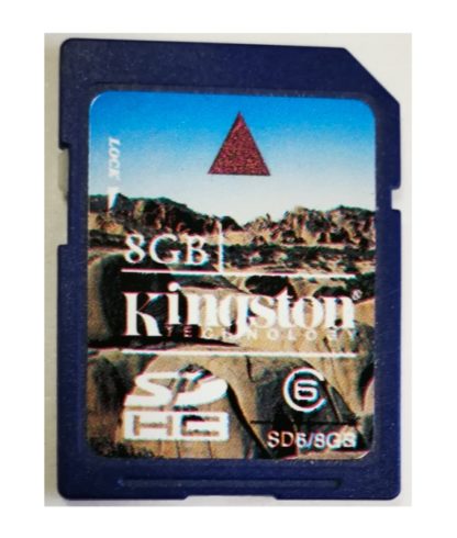 Карта памяти 8Gb SDHC Class 6 (Kingston)