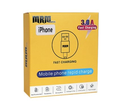 Кабель USB MR40i Lightning 1м 3,0 А Fast charging, , шт