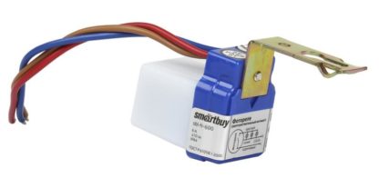 Датчик освещенности(фотореле)  (ток до 6А) Smartbuy FR-600