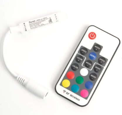 Контроллер RGB Ленты mini c радио-пультом