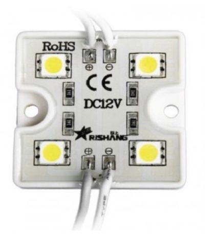 Светодиодный модуль зеленый (4 led, 1,44w ) (51879)