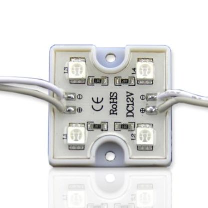 Светодиодный модуль красный (4 led, 1,44w ) (51880)