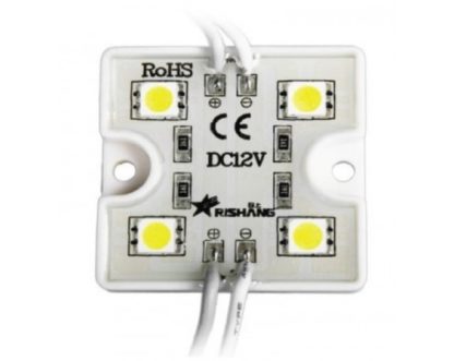 Светодиодный модуль синий (4 led, 1,44w ) (51878)