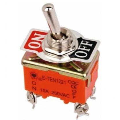 Тумблер micro 250V 15А (4c) ON-OFF двухполюсный