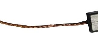 Щетки электроугольные 4,0mm x 7mm x 10mm (948-437) (цена за пару) медный поводок длиной 40мм