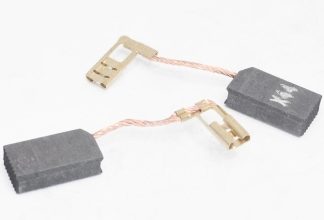 Щетки электроугольные 5mm x 10mm x 18mm (948-535) (цена за пару)поводок,клемма-мама для BOSCH X44