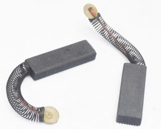 Щетки электроугольные 5mm x 10mm x 30mm (948-424) (цена за пару) d=7mm,крепление пятак пылесос Урал-Буран