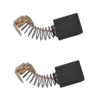 Щетки электроугольные 6mm x 11mm x 14mm (948-517) (цена за пару) пружина, пятак-уши