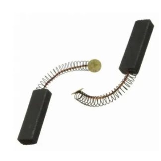 Щетки электроугольные 6,3mm x 11mm x 28mm (948-430) (цена за пару)кр.пятак d=7mm, для пылесосов