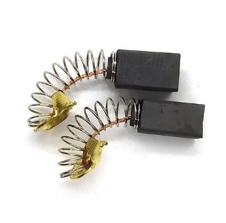 Щетки электроугольные 6,4mm x 7,4mm x 12mm (948-691) (цена за пару)пружина,пятак для HITACHI H-21