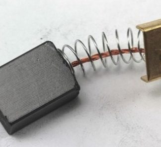 Щетки электроугольные 7mm x 12,5mm x 17mm (948-512)(цена за пару)пружина,пятак-скоба прямоуг для STERN CS-210 1600Wt
