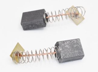Щетки электроугольные 7mm x 13mm x 16mm (948-565) (цена за пару)пружина,прямоугольный пятак для Интерскол 1600-1900W