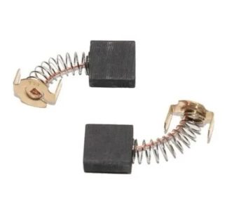 Щетки электроугольные 7mm x 17mm x 17mm (948-564) (цена за пару)пружина,пятак-уши для Интерскол УШМ 2000Wt,ДП-2000Wt