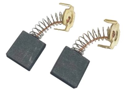 Щетки электроугольные 7mm x 17mm x 17mm (948-695)(цена за пару)пружина,пятак-уши для HITACHI