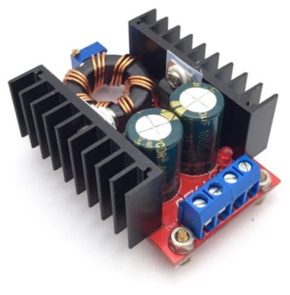 Повышающий 10-32V DC/DC выход 12-35V  150W)