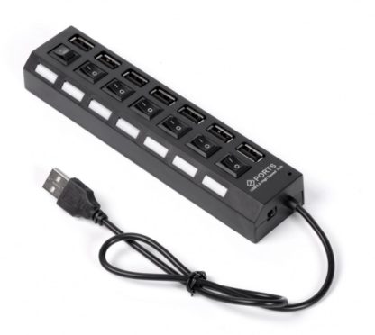 Разветвитель USB Smartbuy SBHA-7207B HUB 7 port