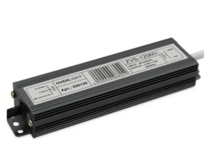 Блок питания 12v 5A 60W IP67 влагозащищенный металлический корпус, гибкие вывода