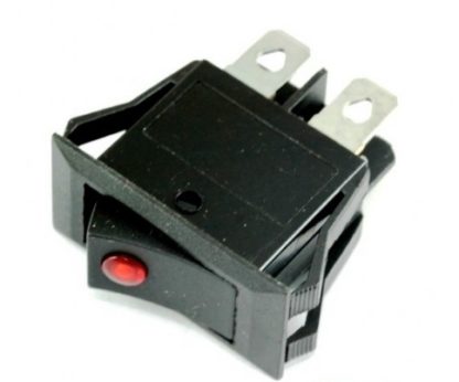 Выключатель для зернодробилки (945-276) (4PIN, KCD3, 33x17mm, с подсветкой