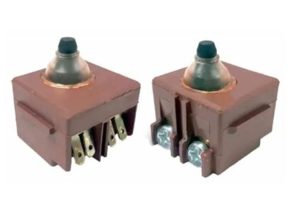 Выключатель для УШМ Интерскол 115/750 (945-149A) = MAKITA - с боковыми напрвляющими
