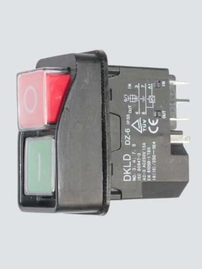 Выключатель KLD-28 (945-131A) (старого образца,4 клеммы,16(12)A) для бетономешалок,компрессоров,сверлильных станков и др.