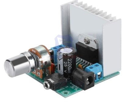 Модуль Усилитель мощности на плате (стерео) 2x15w max на микросхеме TDA7297 с регулировкой громкости,подключение через AUX вход на плате (питание 9-15в - рекомендовано 12V 5А,динамики 8Ом)