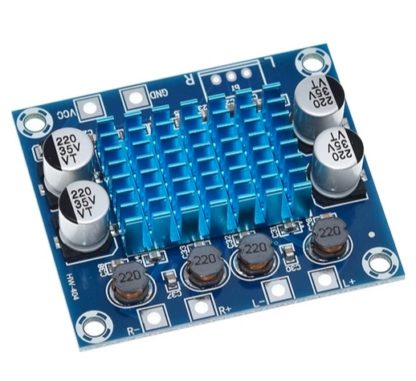 Модуль УНЧ (стерео) 2x15w на микросхеме TPA3110 с BLUETOOTH модулем (питание 12-24в)