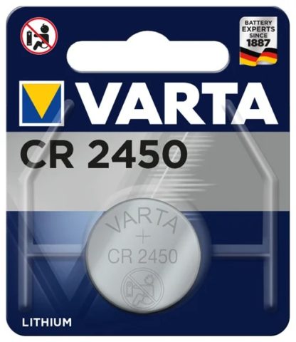 Батарейка CR2450 Varta блистер