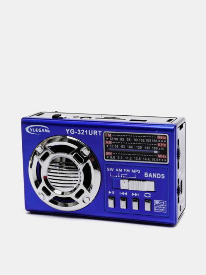 Радиоприемник YUEGAN YG-321URT(BLUETOOTH,FM,SW,AM,USB,