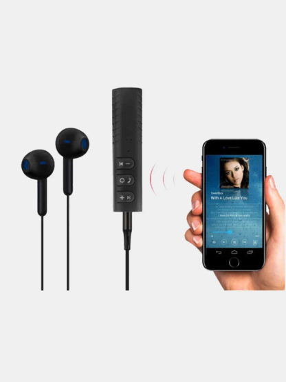 Bluetooth 4.1+EDR адаптер BT-801 для приема музыки с Bluetooth устройств ,встроенный аккумулятор (также может использоваться как гарнитура)