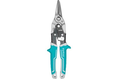 Ножницы по металлу 250mm(10") прямые, материал Cro-Mn,   TOTAL