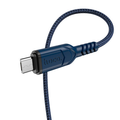 Кабель HOCO X59 Victory MicroUSB (синий)