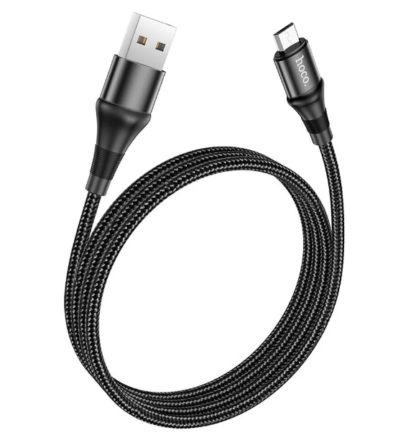 Кабель USB - MicroUSB HOCO X50 Excellent 2.4A, 1m (черный)