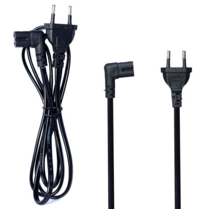 Кабель сетевой VS52 1,5м восьмерка угловой (Black)