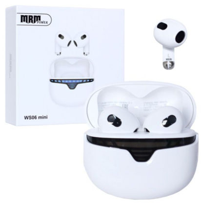 Наушники беспроводные Airbuds WS06 (mini) White