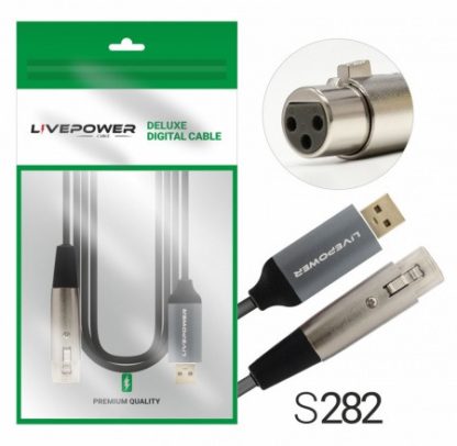 Кабель Аудио Premium H257 CANON XLR(штекер) - USB 1800mm
