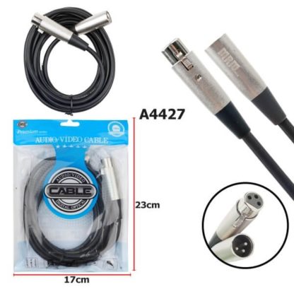 Кабель Аудио Premium H113 CANON XLR(штекер) - CANON XLR(гнездо) 3000mm